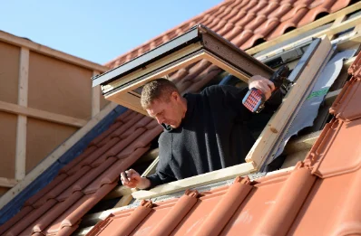 Pose de fenêtres de toit Velux à Catenay